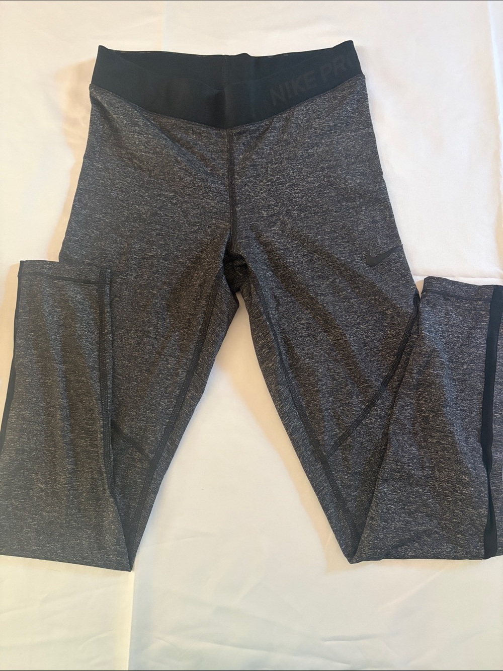 Nike Dark Gray Heather High-Waist Athletic Leggings